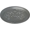 Ekena Millwork Luton Ceiling Medallion (Fits Canopies up to 1 1/8"), Hand-Painted Platinum, 15 3/4"OD x 5/8"P CM16LUPLS - alternate 4
